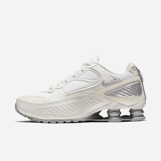 Pantofi Casual Nike Shox Enigma 9000 Dama Albi Metal Argintii | RYLW-83715